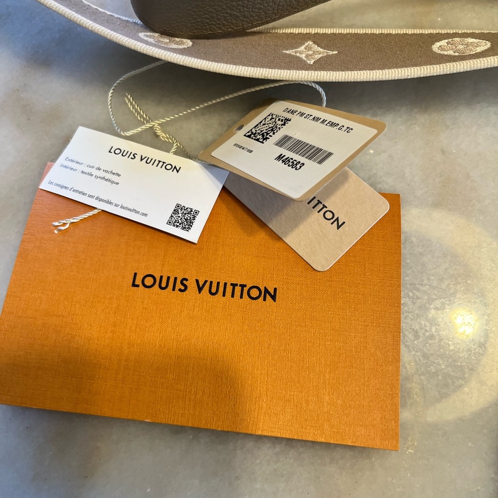 Louis Vuitton Diane beige/cream Monogram Shoulder Bag - Picture 9 of 10